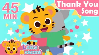 Thank You Song + Itsy Bitsy Spider + more Little Mascots Nursery Rhymes + Kids Songs