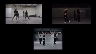 AESPA ILLUSION demo vs final official choreography version | BADA LEE & Bailey Sok choreo comparison