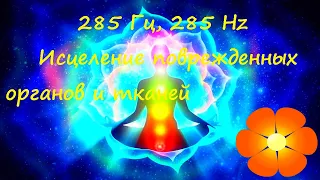 285 Гц, 285 Hz - Частоты сольфеджио. Исцеление поврежденных органов и тканей.