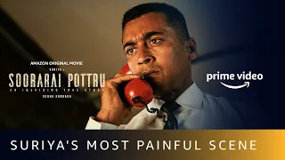 Soorarai Pottru - Suriya's Most Painful Airport Scene | Amazon Prime Video