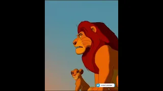 Lion King - Morning Lessons with Mufasa #shorts