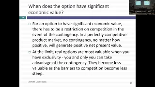 Session 22 (Val MBAs): Introduction to options