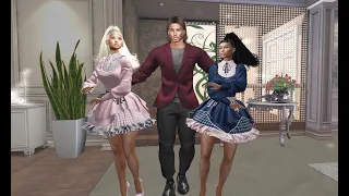 DOLCE GABBANA SALSA DANCE IN SECOND LIFE with DANIELIT and FRIENDS