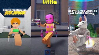 😱MM2 TIKTOK COMPILATION | Roblox Edits & Reels #34