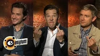 Richard, Benedict, Martin & the Rest of 'The Hobbit' Cast Become INVISIBLE