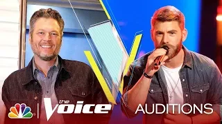Zach Bridges sing "Ol' Red" on The Voice 2019 Blind Auditions