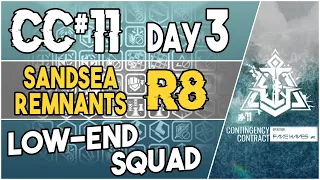 CC#11 Daily Stage 3 - Sandsea Remnants Risk 8 | Low End Squad |【Arknights】
