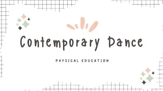 Contemporary Dance (History, Origin, Definition, Benefits, and Techniques)