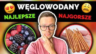 ❌ NAJGORSZE i ✅ NAJZDROWSZE produkty | W czym są węglowodany? Co jeść przy cukrzycy? | Nie słodzę