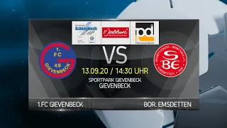 HEIMSPIEL 20/21 - Spiel der Woche #6 / Gievenbeck - Bor. Emsdetten