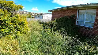 Superhuman Transformation of the most OVERGROWN Yard | Neighbours were AMAZED!