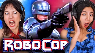 Foreign Girls React | RoboCop | First Time Watch