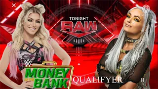 WWE2K22 RAW ALEXA BLISS VS LIV MORGAN MITB QUALIFYER