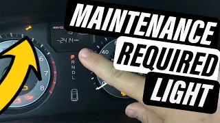 Reset Honda Odyssey "Wrench" Light (Maintenance Required) - 2011, 2012, 2013, 2014, 2015, 2016, 2017