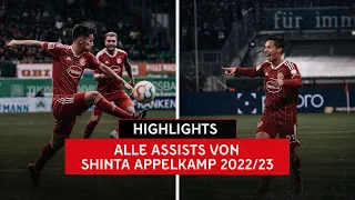 HIGHLIGHTS | Shinta Appelkamp - Alle Assists der Saison 2022/23 | Fortuna Düsseldorf