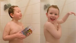 Big Shower boy now!! l KeandraLeigh Vlogs 10/08/2016