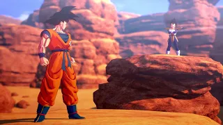 Dragon Ball Z Kakarot: Vegeta Saga All Cutscenes | Goku Vs Vegeta (Game Movie)