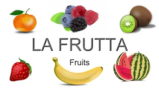 Italian words: The names of FRUITS in italian