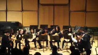 Allegro from Brandenburg Concerto No. 3,   J.S. Bach - Orpheus Guitar Ensemble