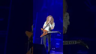 Megadeth Dave Mustain’s speech before Holy Wars Reno 8/31