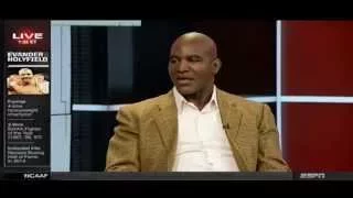 Evander Holyfield talks chasing Tyson and the madness of prime Mike Tyson 11-10-15