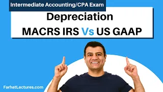 Depreciation:  Difference between MACRS IRS Vs. US GAAP.