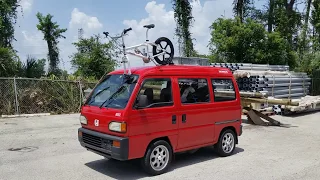 1992 Honda Acty Van with Grom and BMX!