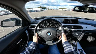 2013 BMW 3 Series Touring [F31 320d 184 Hp]  POV Test Drive @DRIVEWAVE1