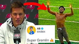 NFL PLAYERS REACT TO ANTONIO BROWN OUTBURST & LEAVING FIELD - No Longer A Buc? AB Reactions