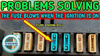 PROBLEM SOLVING SHORT CIRCUIT ON FUSE 40 (Engine ECU) - VOLVO TRUCK FM 370 "VOLVO D11 ENGINE"