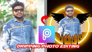 Dripping Photo Editing 🔥|| Mobile Photo Editing || Picsart || Sk tv official 🔥