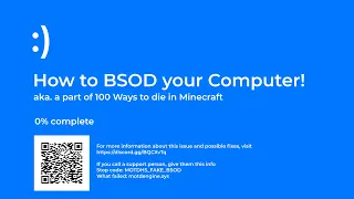 How to get BSOD on your PC (PC Tutorials - Part 3...?) - #Shorts