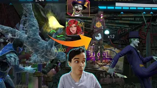 Testing Sub Zero Clone Last Laugh Joker Buff Injustice 2 Mobile