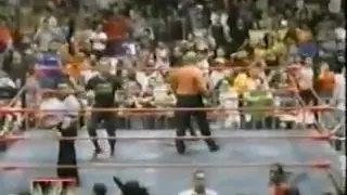 IWA: Ricky Banderas & Shane vs Starr Corporation, Histeria Boricua 01-06-2002