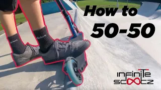 How to 50-50 drop in on a Scooter - Infinite Scootz