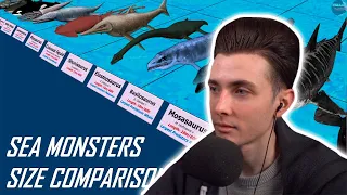 ХЕСУС СМОТРИТ: Sea Monsters Size Comparison