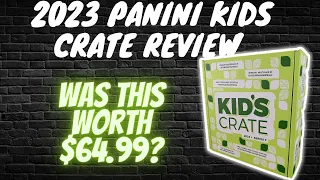 🚨2023 PANINI KIDS CRATE SERIES 7 REVIEW!🚨 ARE THESE WORTH $64.99? 🤔