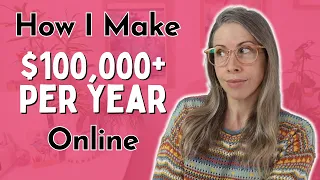 How I Make Money Online | Etsy, Craft, E-Courses, E-Books, Membership, Affiliate, YouTube + More