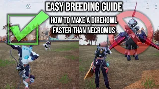 How to Make a Direhowl Faster than Necromus!! Breeding Guide for Palworld