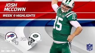 Josh McCown’s Big Win w/ 2 TDs vs. Buffalo | Bills vs. Jets | Wk 9 Player Highlights