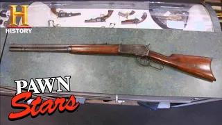 Pawn Stars: POWERFUL 100-Year-Old Rifle Fires INSANE ROUNDS (Season 6) | History