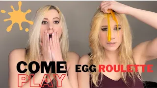 😜👯‍♀️TWINS PLAY EGG ROULETTE CHALLENGE- COME AND JOIN THE FUN!