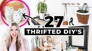 DIYing my entire HOME with Thrifted Items!