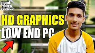 Improve GTA 5 Graphics Without Effecting Performance | GTA 5 High Graphics For Low end PC | Hindi
