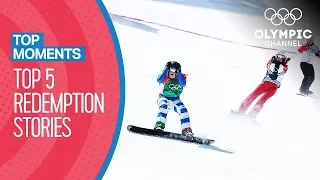Top 5 Olympic redemption stories | Top Moments