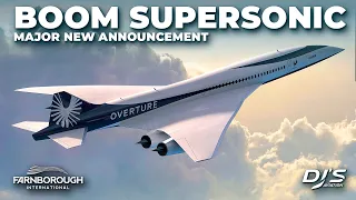 Boom Supersonic MASSIVE News