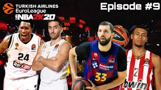 Ελληνο-ισπανική μάχη!! | Euroleague 2K20 | Episode #9