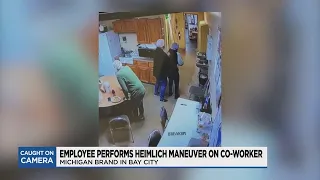 Local woman saves co-worker from choking