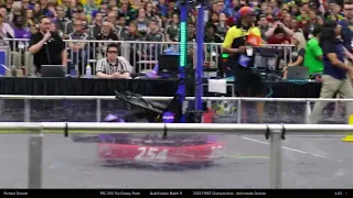 2023 ARCHIMEDES Q9  / FRC 254 THE CHEESY POOFS / CLEAN ROBOT VIDEO