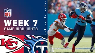 Chiefs vs. Titans Week 7 Highlights | NFL 2021